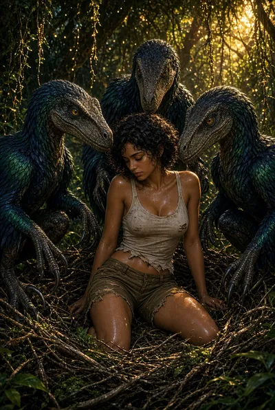 Mated to the Raptor Pack — Concept Art