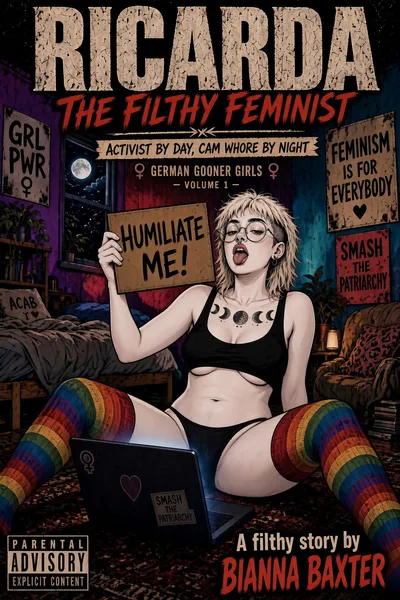 Ricarda – The Filthy Feminist. Activist by Day, Cam Whore by Night.