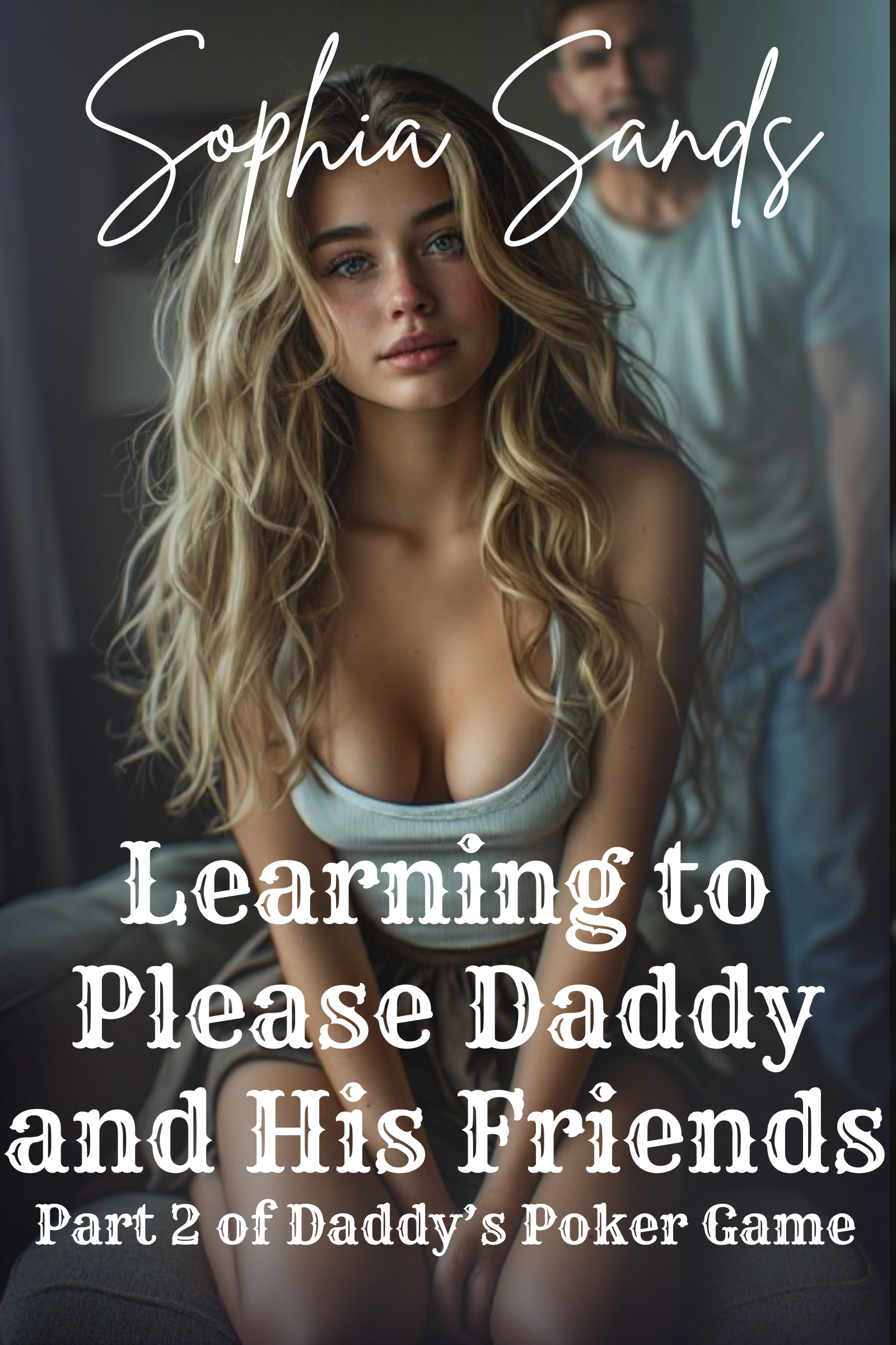 Daddy's Poker Game Part 2: Learning to Please Daddy and his Friends