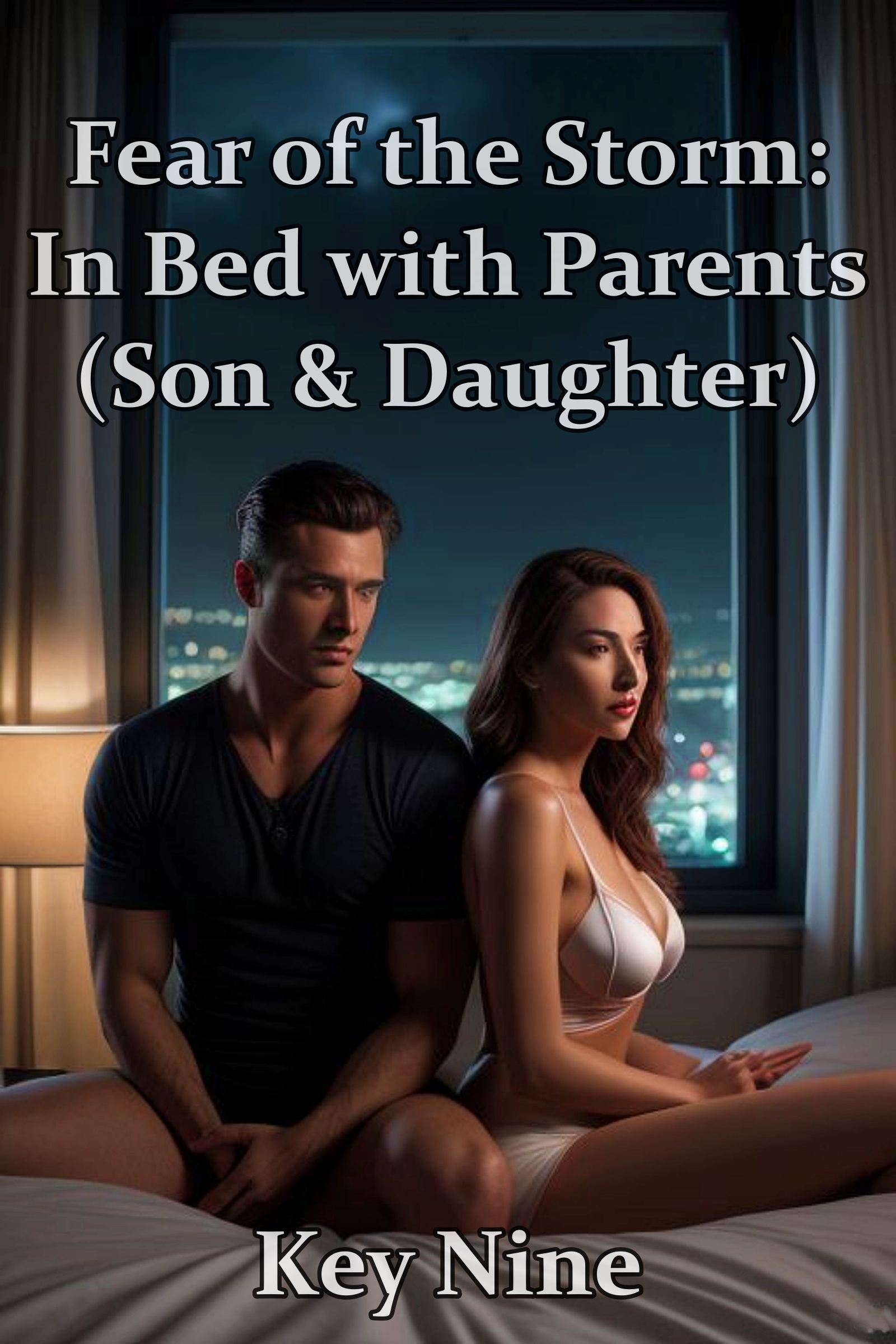 Fear of The Storm: In Bed with Parents (Son & Daughter)